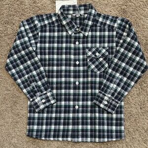 Flannel button down shirt